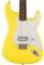 Fender LE Tom DeLonge Stratocaster Guitar Graffiti Yellow with Gig Bag Body View